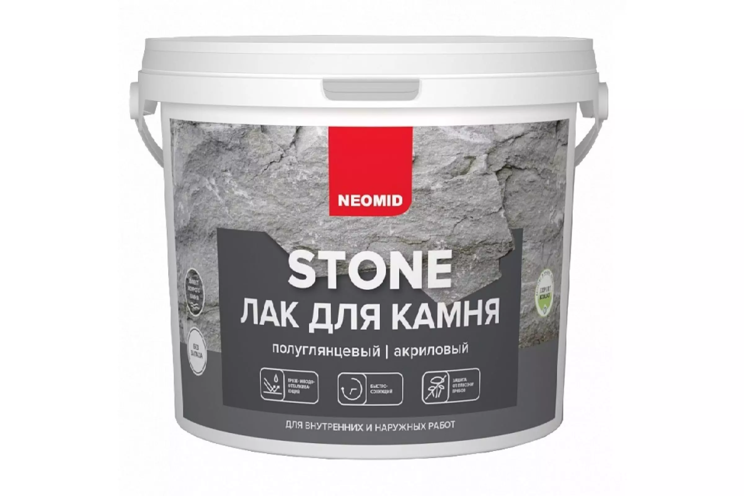 Лак водорастворимый по камню Neomid stone 1 л Н -STONE-1