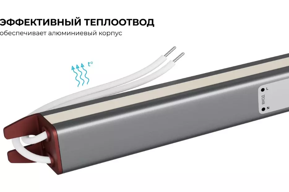 Блок питания 12В 60Вт влагозащищенный IP67 Apeyron 03-181