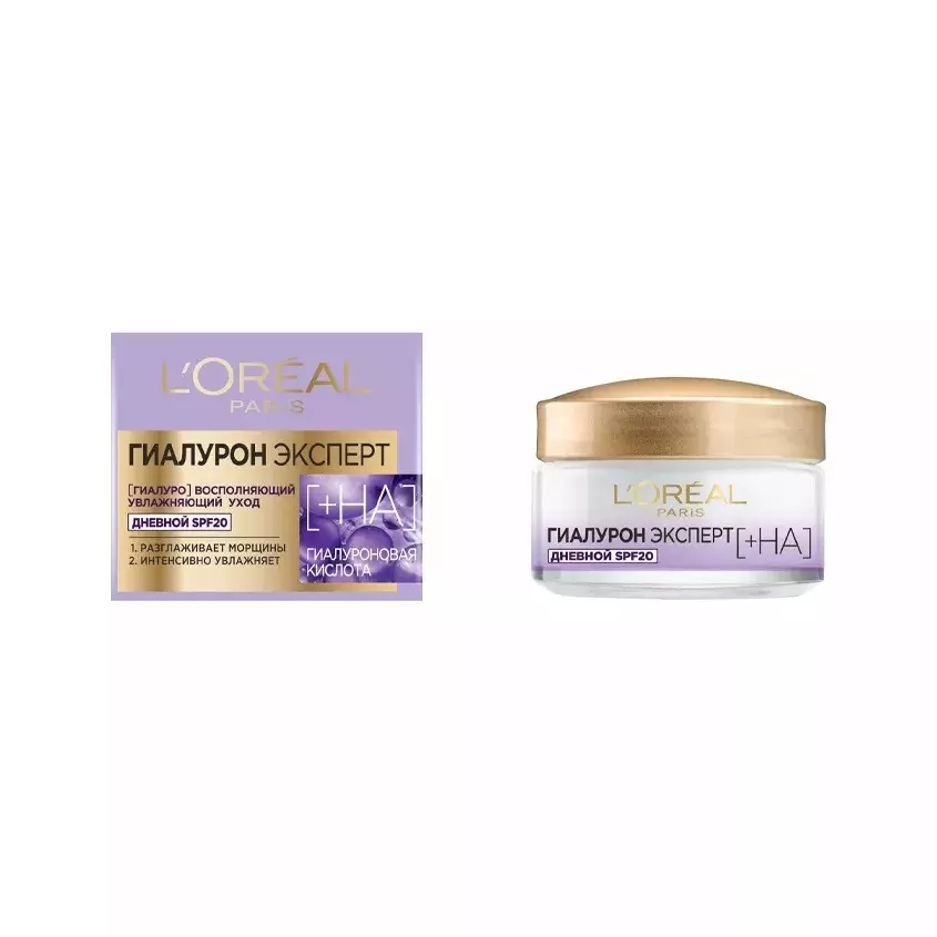 Крем-маска для лица L'Oreal Гиалурон Эксперт дневной уход SPF20 50мл
