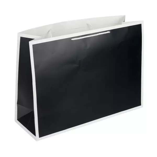 Подарочный пакет 34x45*16 Чёрный PXL-128986-B