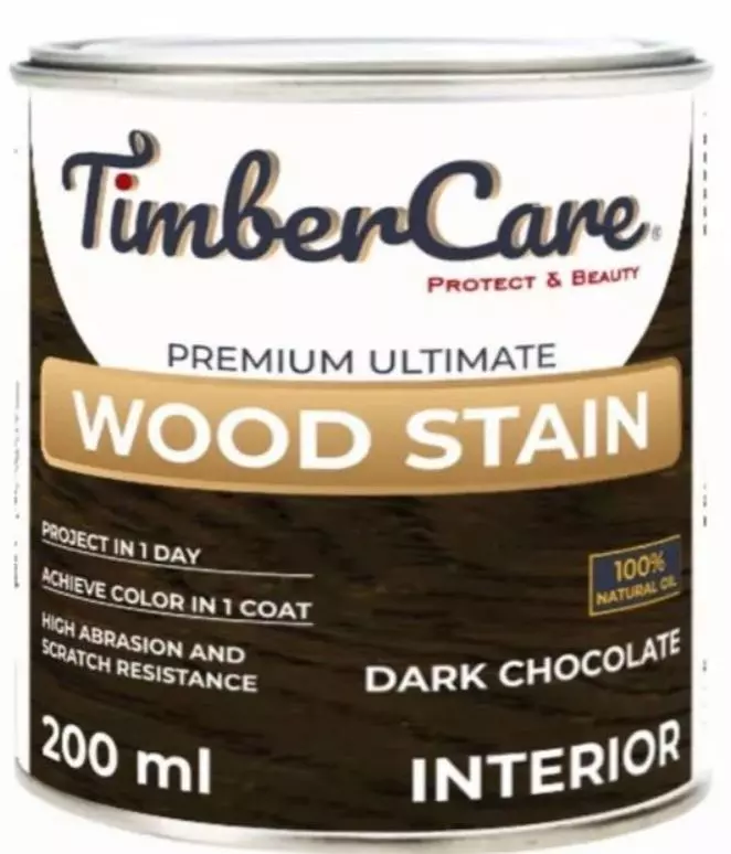 Масло тонирующее TimberCare WS 350089 цвет темный шоколад 0,2л