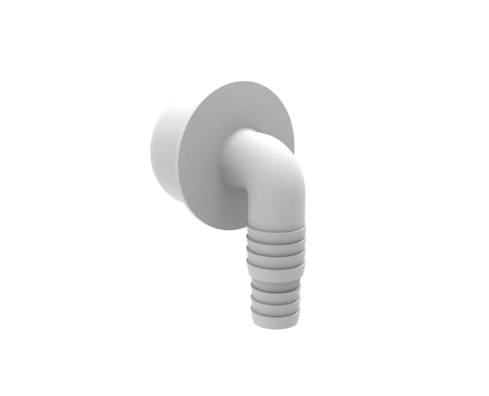 Адаптер Г-образный для подключения слива (вход 20/22мм, выход 50мм), ORIO АГ-5150