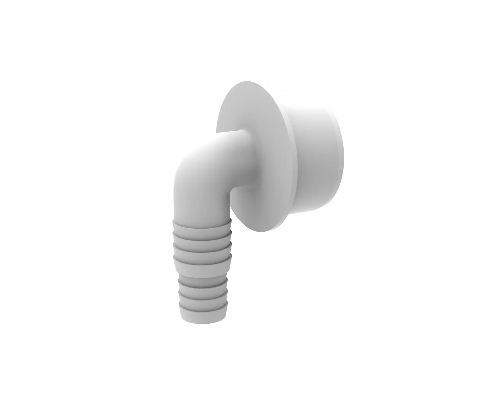 Адаптер Г-образный для подключения слива (вход 20/22мм, выход 50мм), ORIO АГ-5150