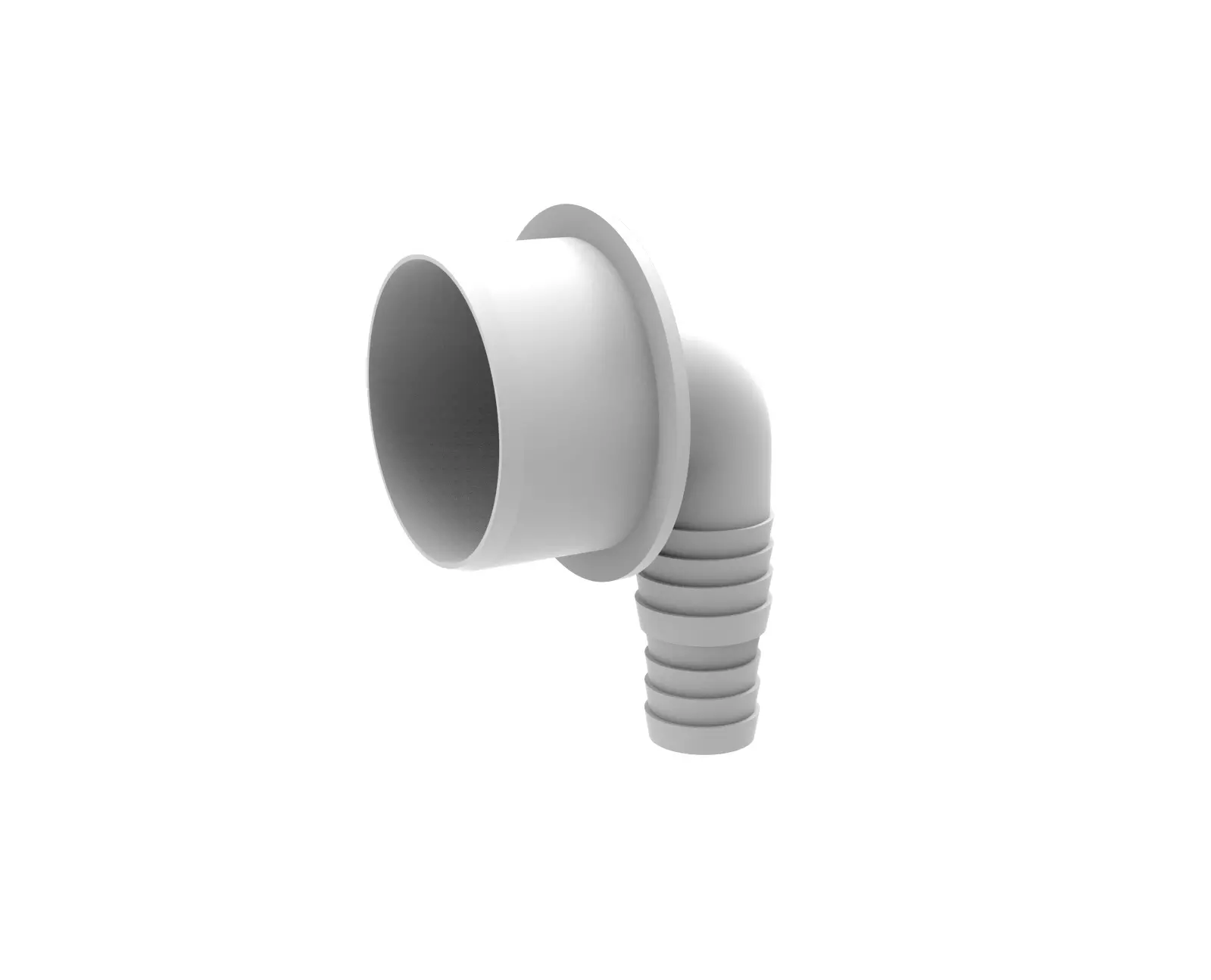 Адаптер Г-образный для подключения слива (вход 20/22мм, выход 50мм), ORIO АГ-5150