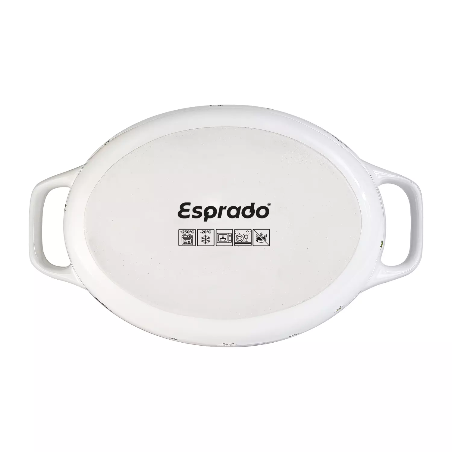 Форма для запекания овальная, 20,6х13х5 см, жаропрочная керамика, Festivos, ESPRADO