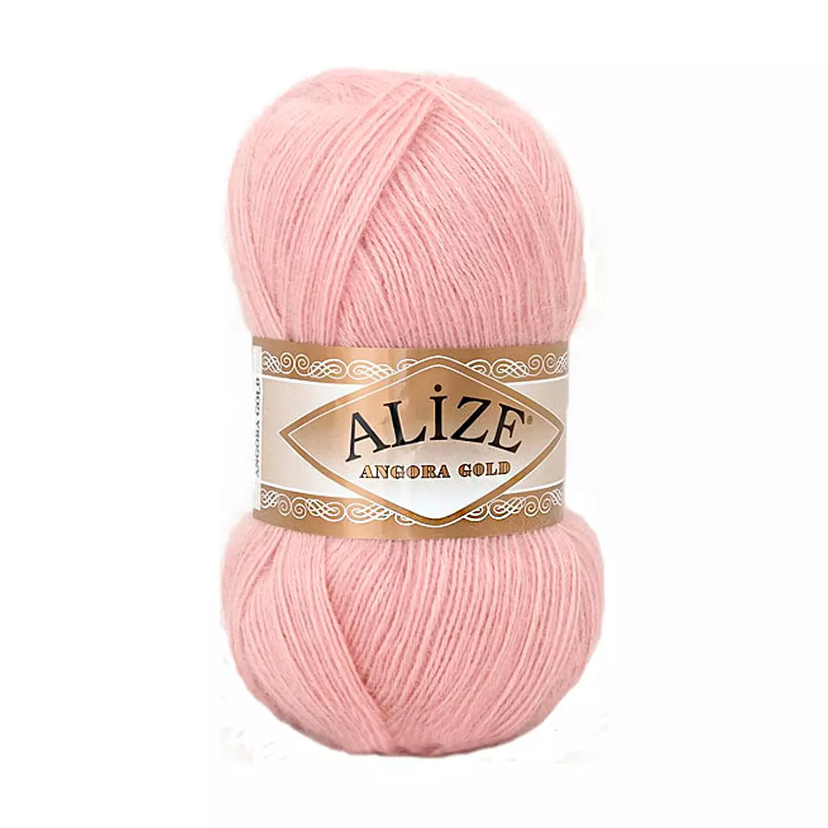 Пряжа Alize Angora Gold 100гр. 550м (80%акр, 20%шерсть) 161 бл.розовый