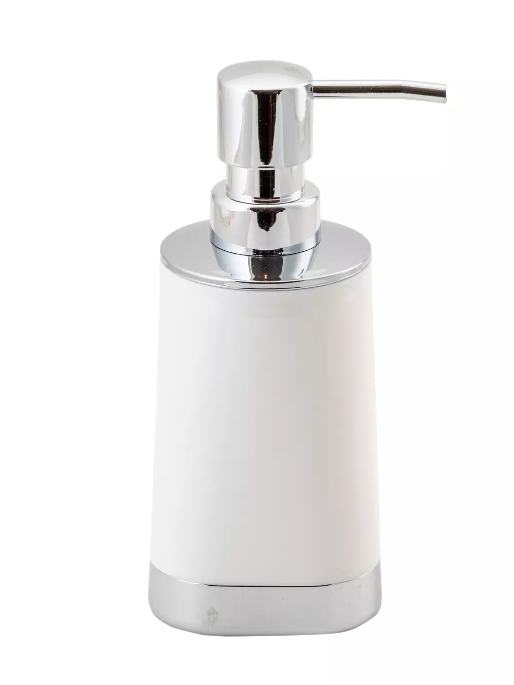 Дозатор для жидкого мыла пластик белый Gloss ATTP-1901WH-01