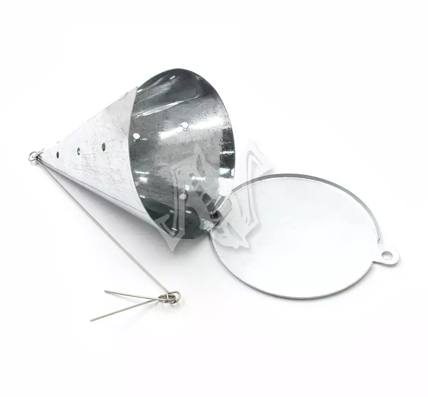 Кормушка для рыбалки самосвал зимняя Namazu металл, большая