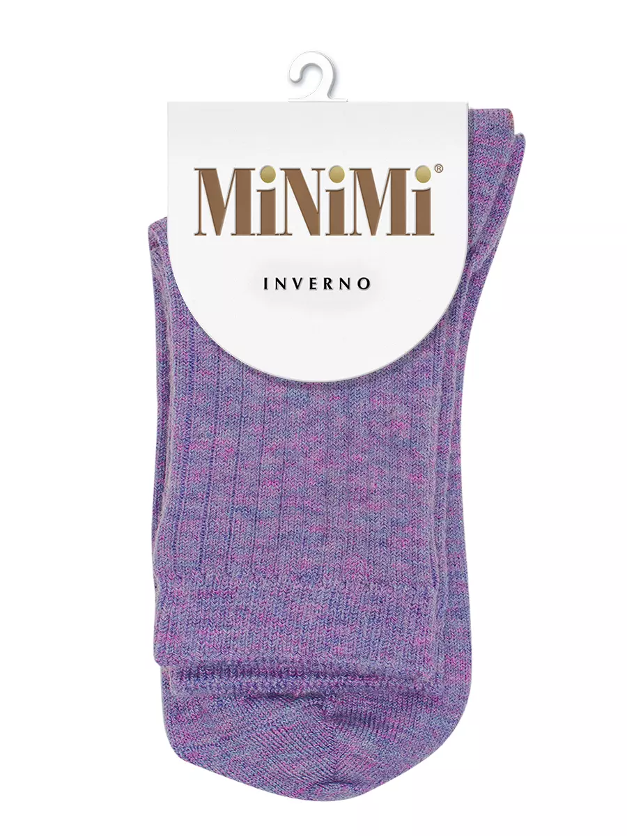 Носки женские MiniMi INVERNO 3302 меланж Lilla р-р 23-25