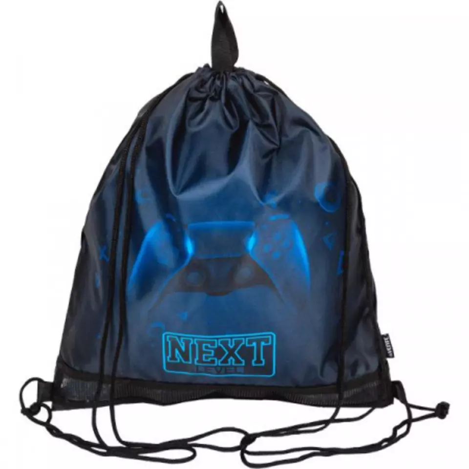 Мешок для сменной обуви deVENTE. Next Level Gamer&quot; 400x470 мм, водоотталкивающая ткань