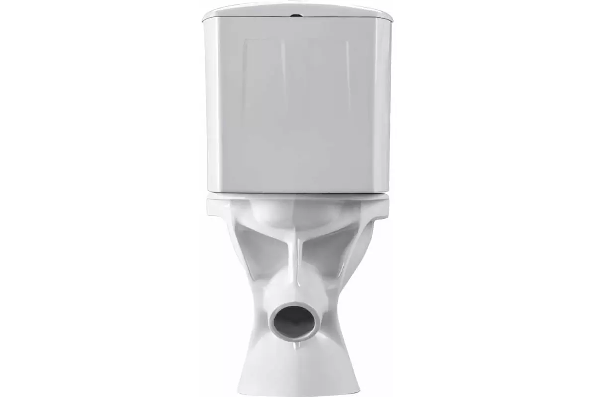 Унитаз Santeri Вест 1.P201.8.S00.00B.F косой выпуск, нижний подвод, 1-режимный слив, сиденье полипропилен