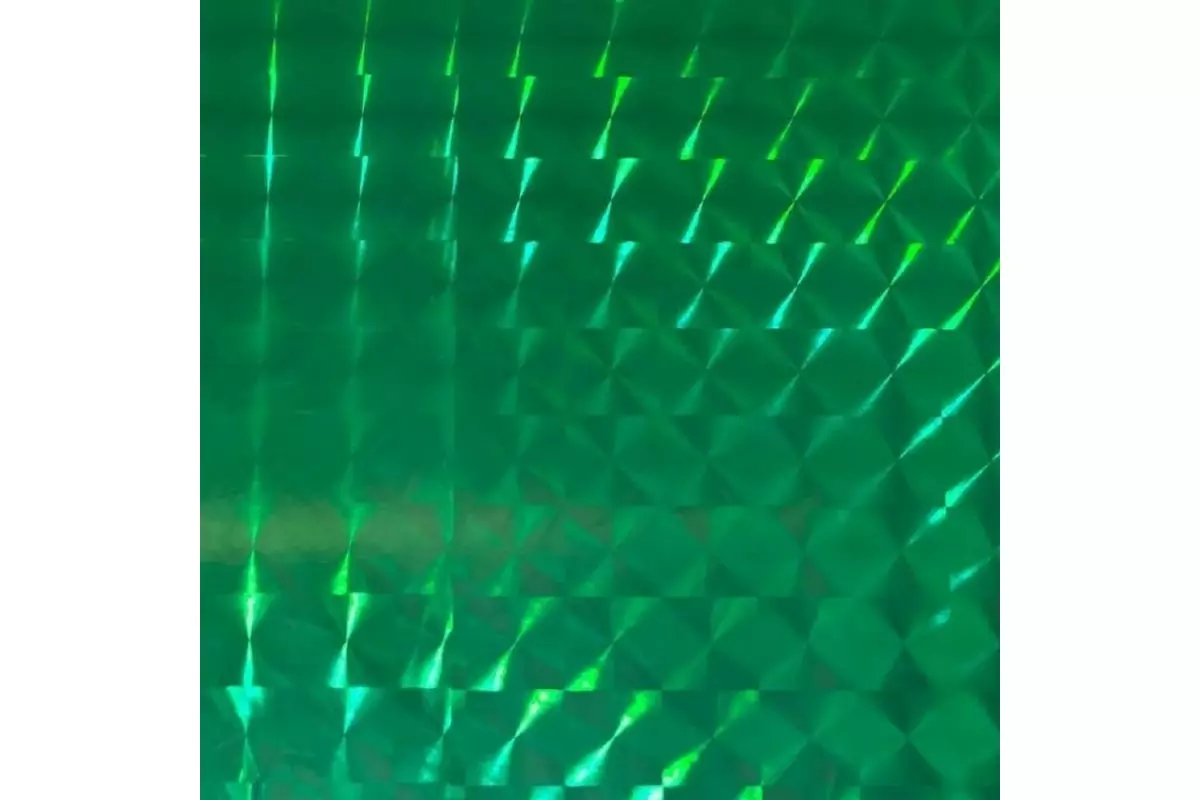 Пленка самоклеющаяся FARBE 6023 0,45Х2м Голография зеленая