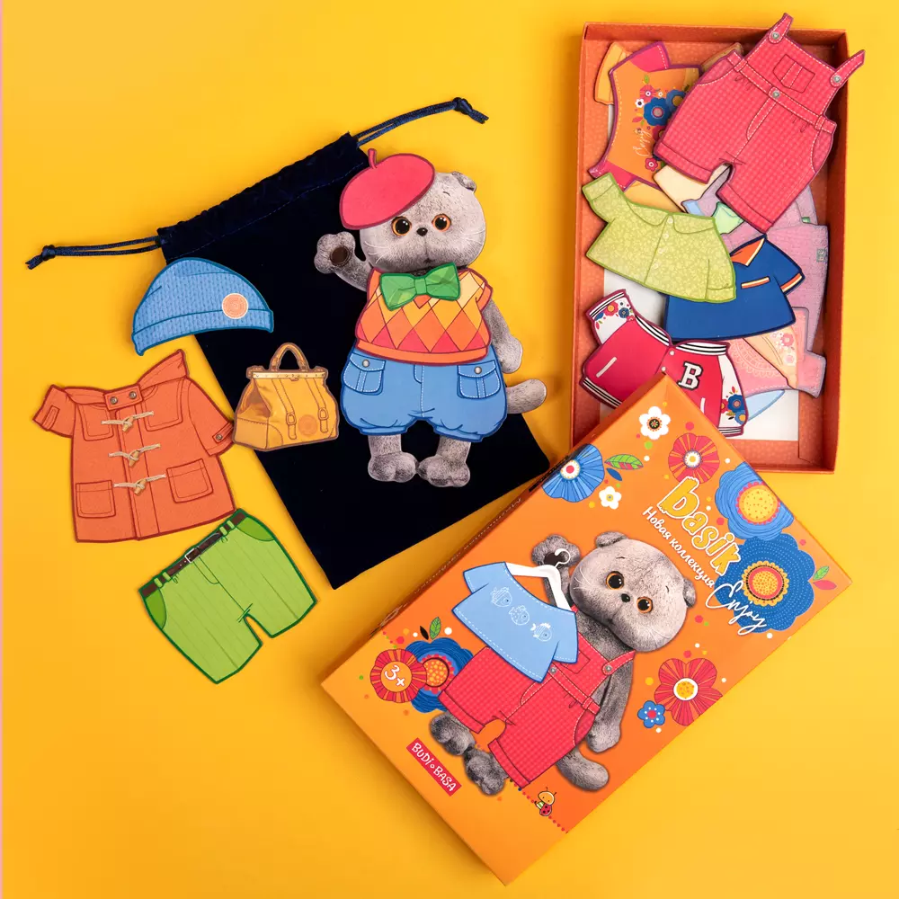 Магнитная игра Одень Басика Budi Basa ABB-030