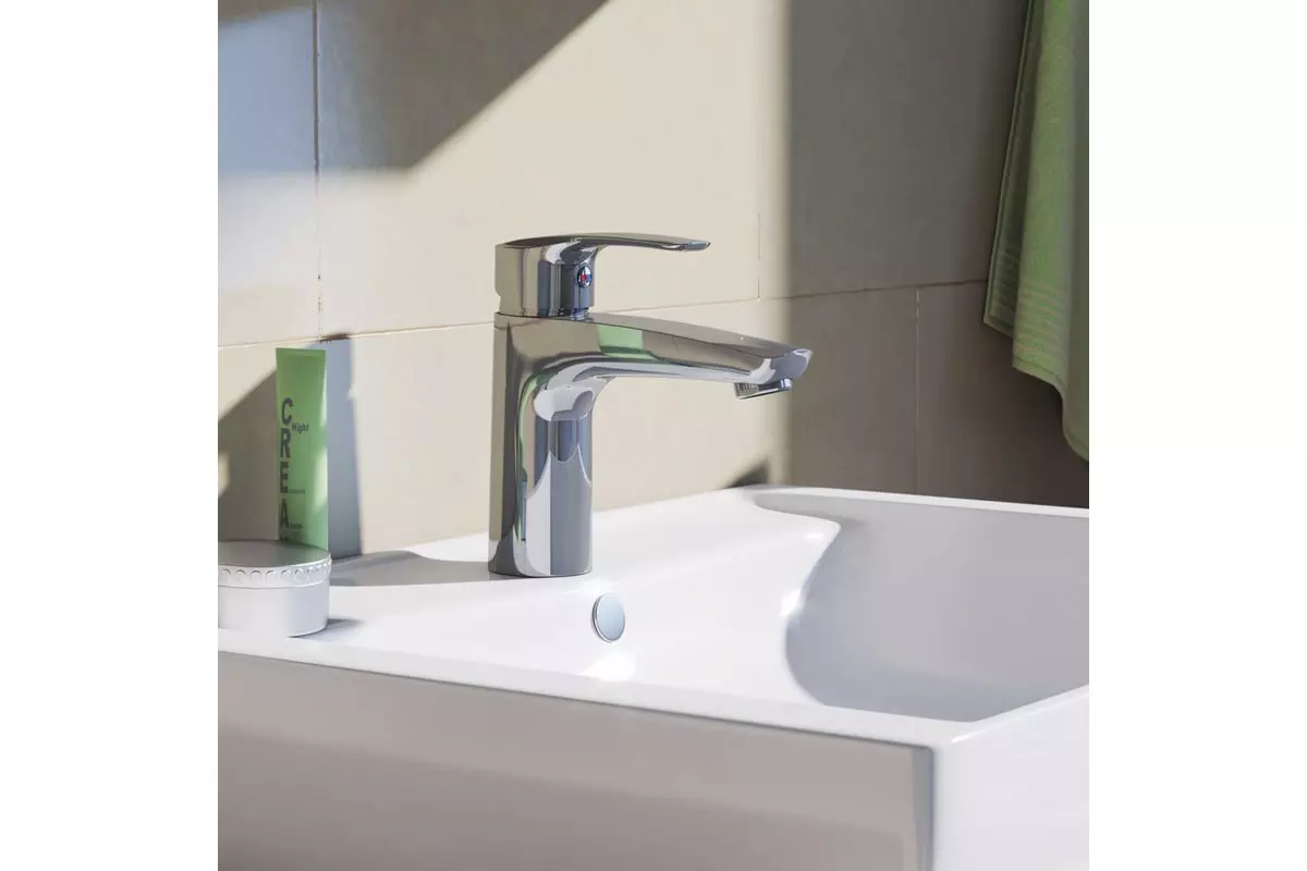 Смеситель для раковины, хром Iddis Ray RAYSB00i01, латунь