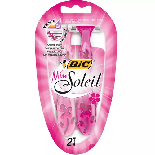 Станок для бритья BIC Miss Soleil одноразовый, 2 шт