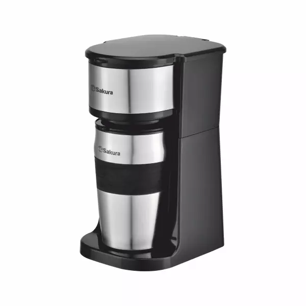 Кофеварка капельная 750Вт термокружка 420 мл Sakura SA-6124