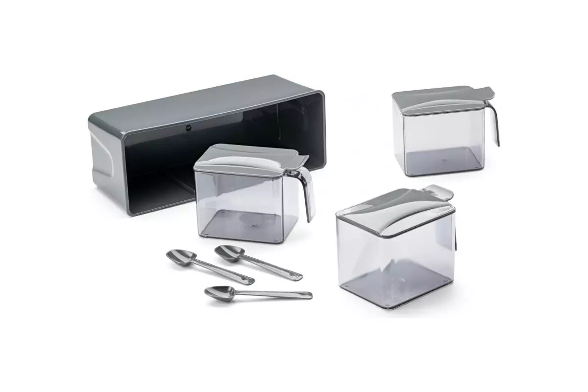 Емкость для специй, 3 секции "Triplo" APOLLO TRL-01