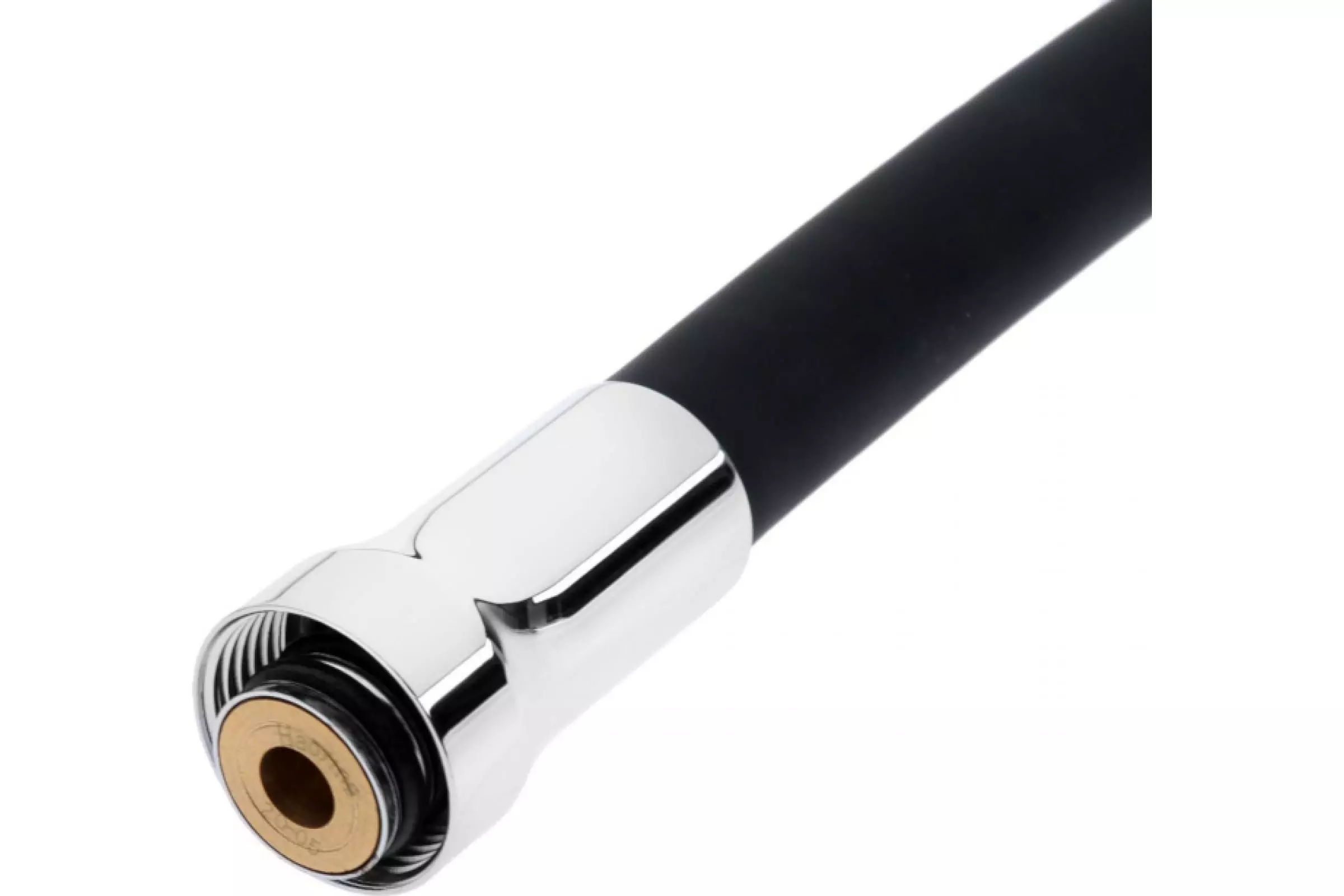 Излив для смесителя кухни гибкий силиконовый черный MP-У ИС.200324