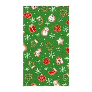 Полотенце кухонное 45*60 см вафля имбирь зеленый СТ