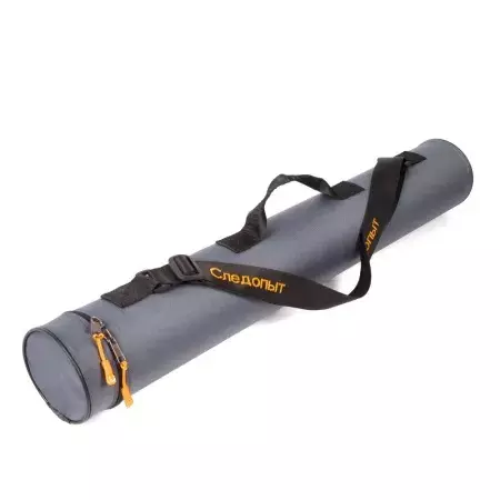 Тубус для зимних удилищ &quot;СЛЕДОПЫТ&quot; d-110 мм, L- 70 см цв.серый