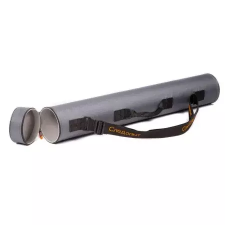 Тубус для зимних удилищ &quot;СЛЕДОПЫТ&quot; d-110 мм, L- 70 см цв.серый