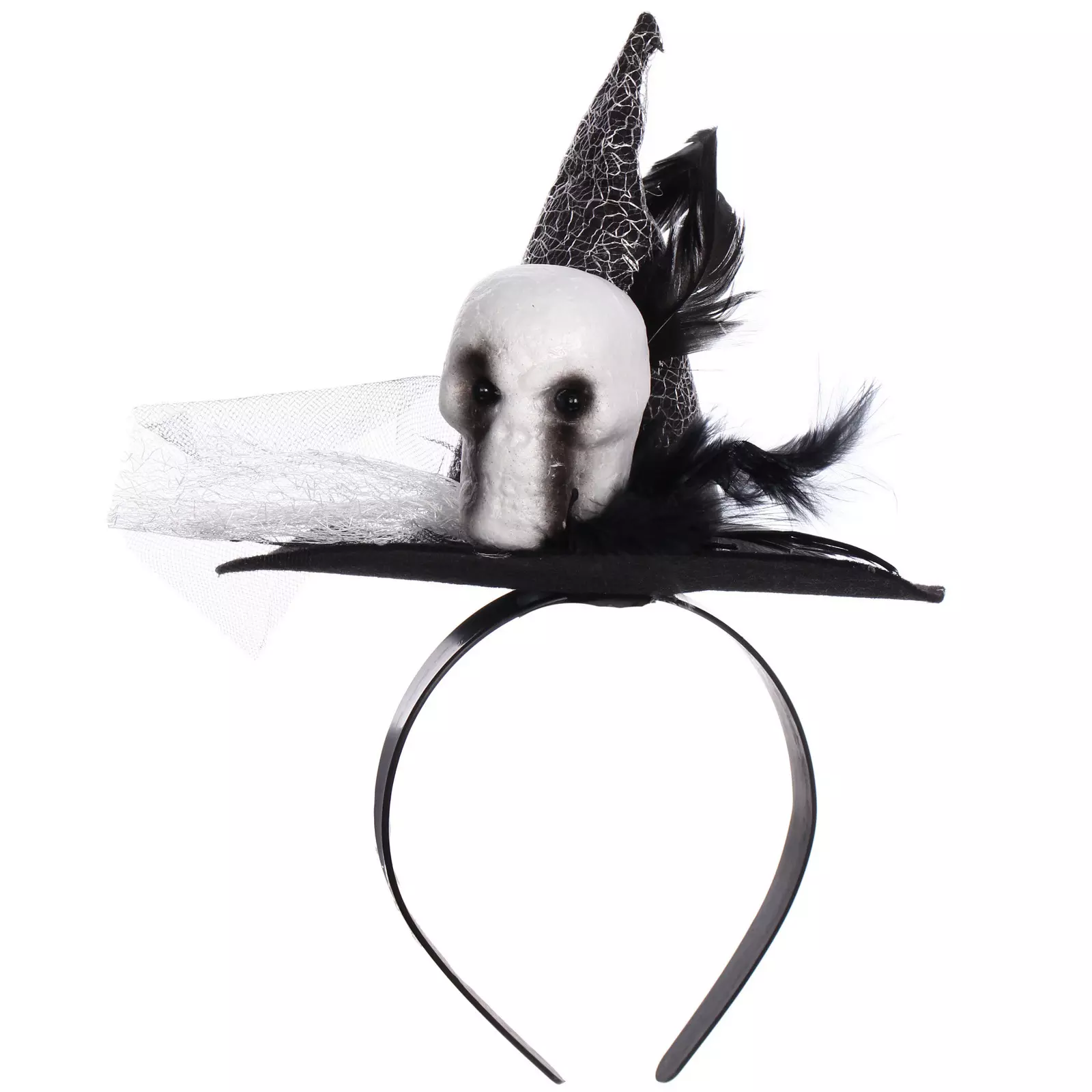 Ободок карнавальный Helloween - Зловещий череп 774-182