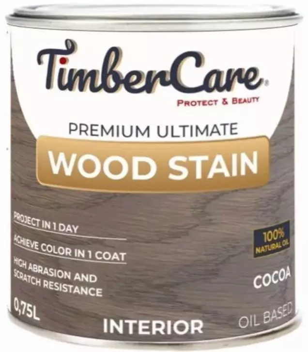 Масло тонирующее TimberCare WS 350086 цвет какао 0,75л