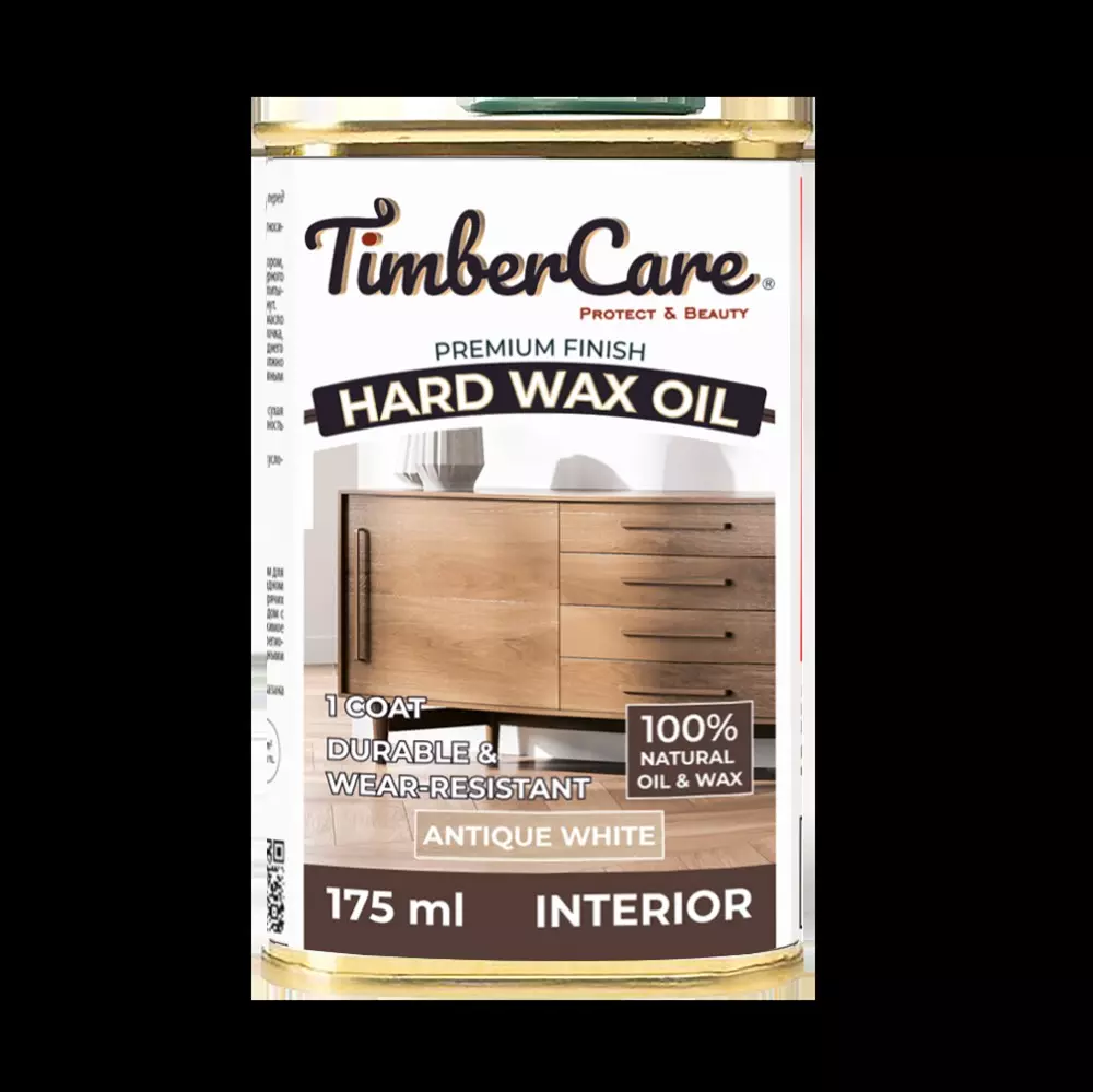 Масло тонирующее с твердым воском TimberCare Hard Wax Oil античный белый 0,175л