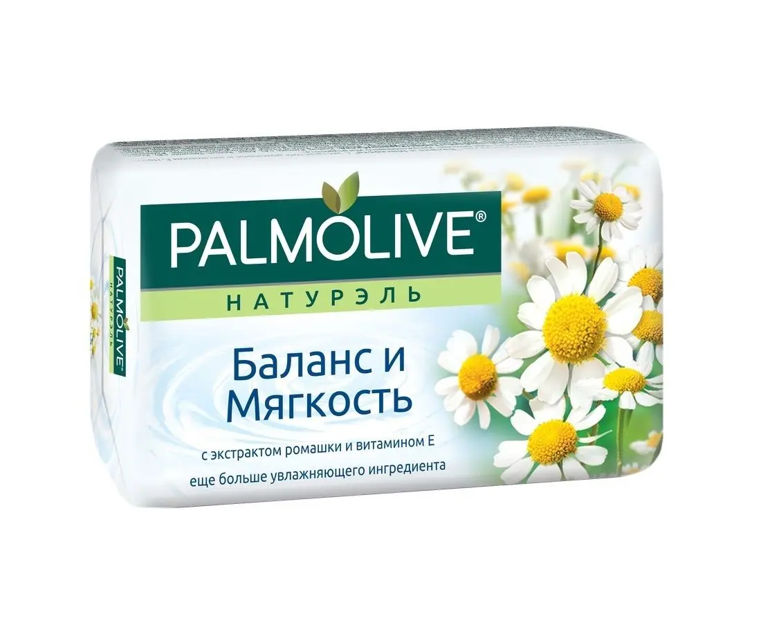 Мыло Palmolive Баланс и Мягкость (экстракт ромашки и Витамин Е) 90г