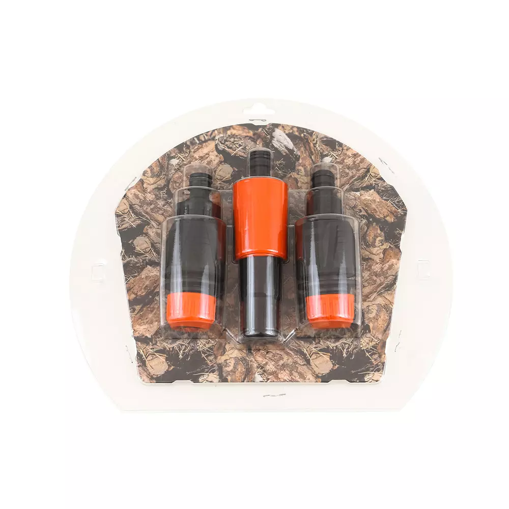 Набор для шланга поливочный с регулируемой насадкой 3/4" Жук 339484-00