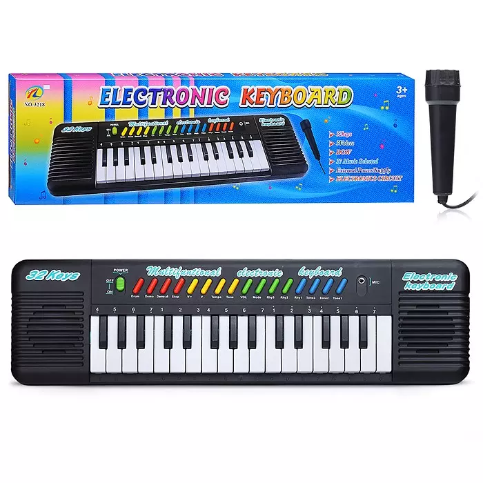 Игрушечный синтезатор 32 клавиши Нотка 3218
