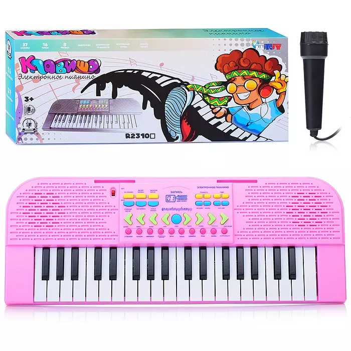 Игрушечный синтезатор 37 клавиш Музыкант R2310C