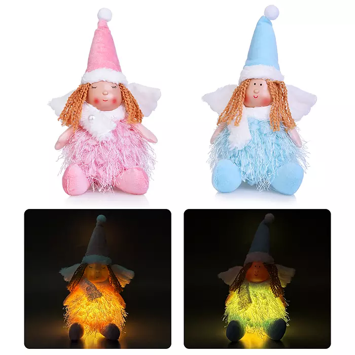 Новогодняя фигура с подсветкой Фея 23 см S2400