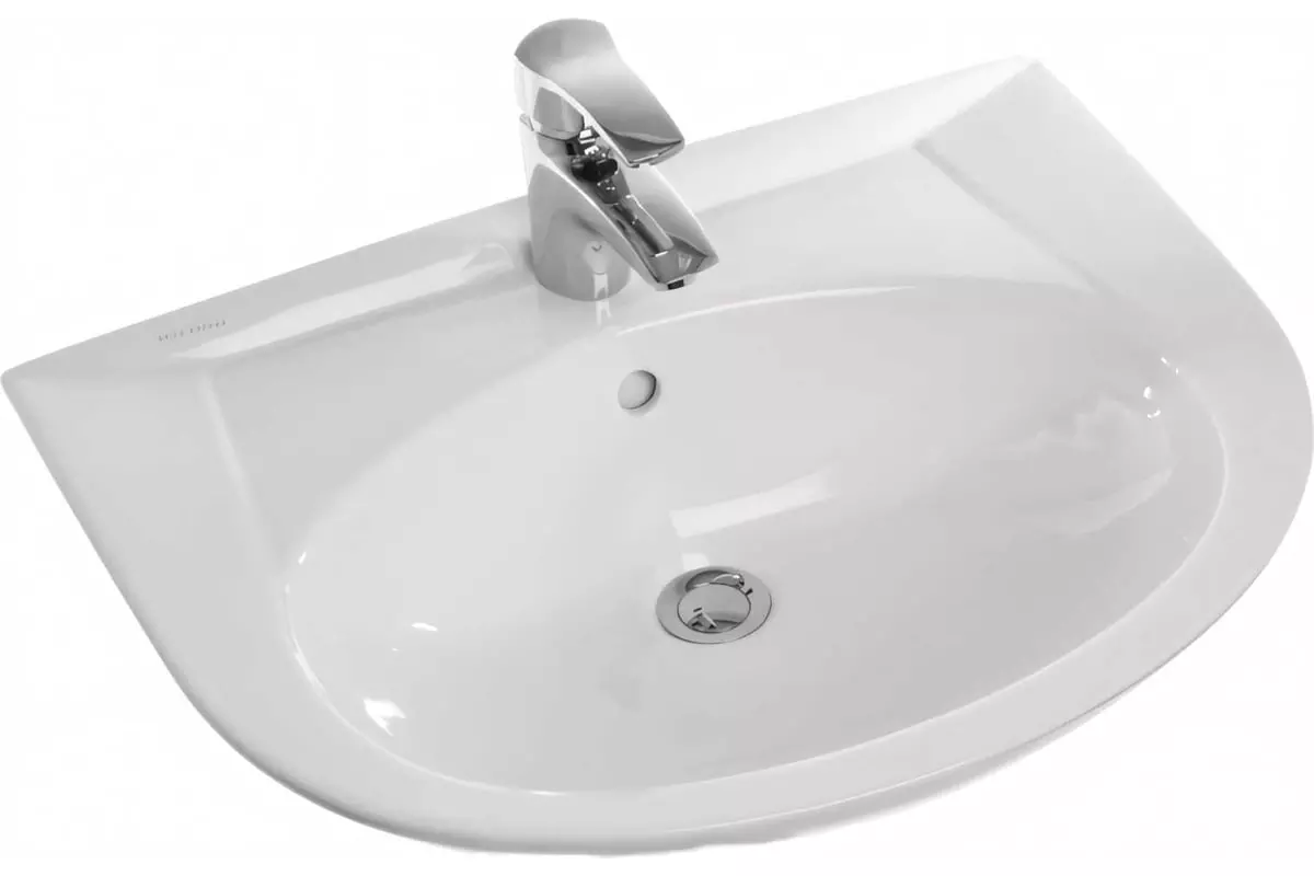 Раковина с пьедесталом 65х48х21 см Sanita Luxe Classic CLCSLWB01