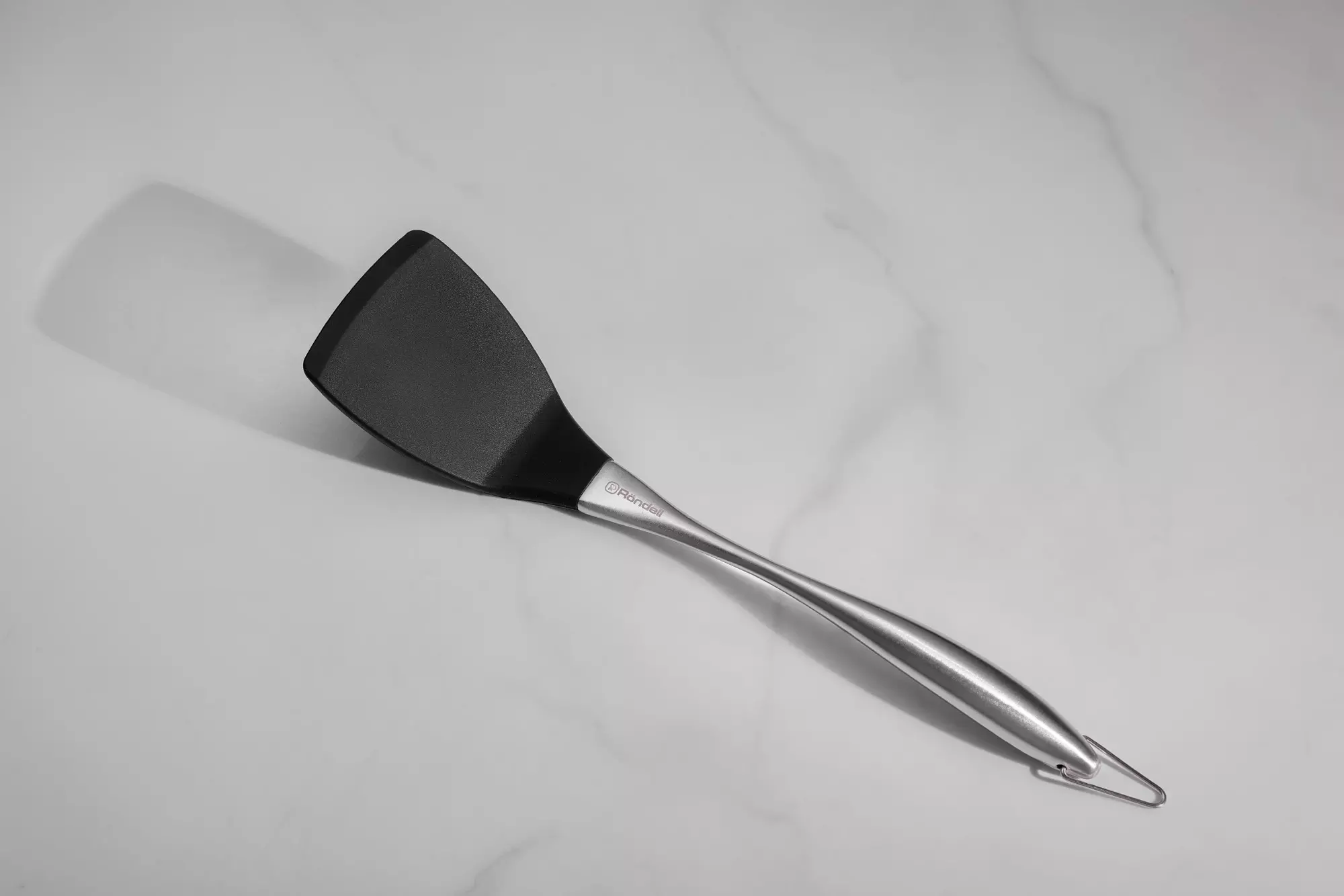 Лопатка силикон, ручка нержавеющая сталь, Schick Rondell, RD-636