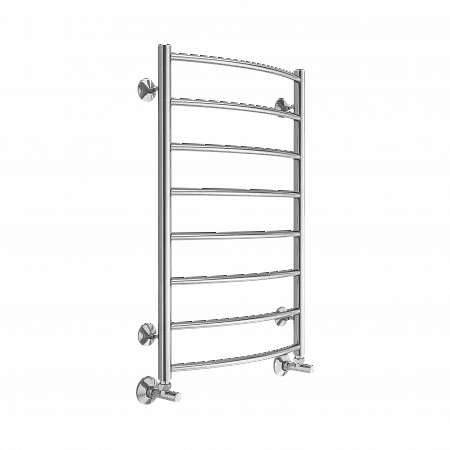 Полотенцесушитель Лесенка 1/2&quot; ВР 500х800 мм 8П TERMINUS Классик нерж сталь ниж подкл 500, 467007853