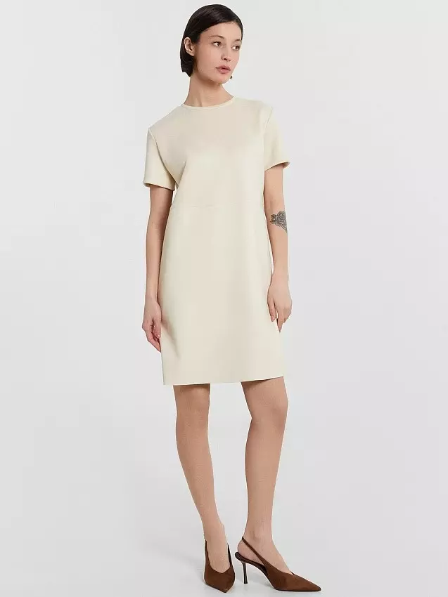 Платье женское Mark Formelle 152684 сливочное масло, р-р 164/170-100-106 (50 / XL)