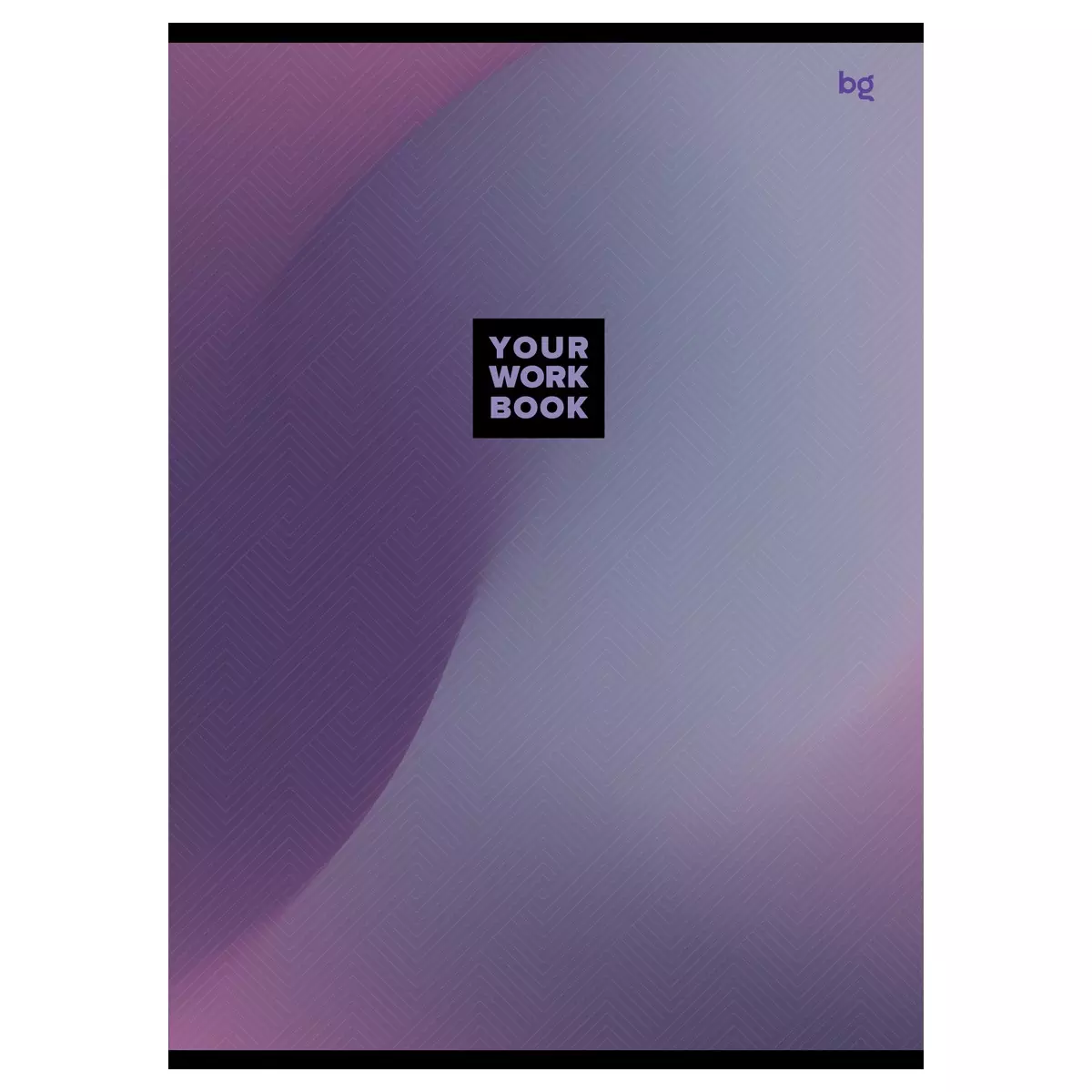 Тетрадь А4 в клетку 48 листов, на скрепке, BG "Monocolor. Gradient"