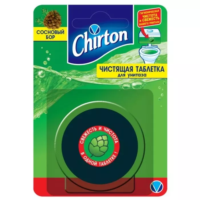 Chirton для унитаза Сосновый Бор чистящие таблетки 50гр