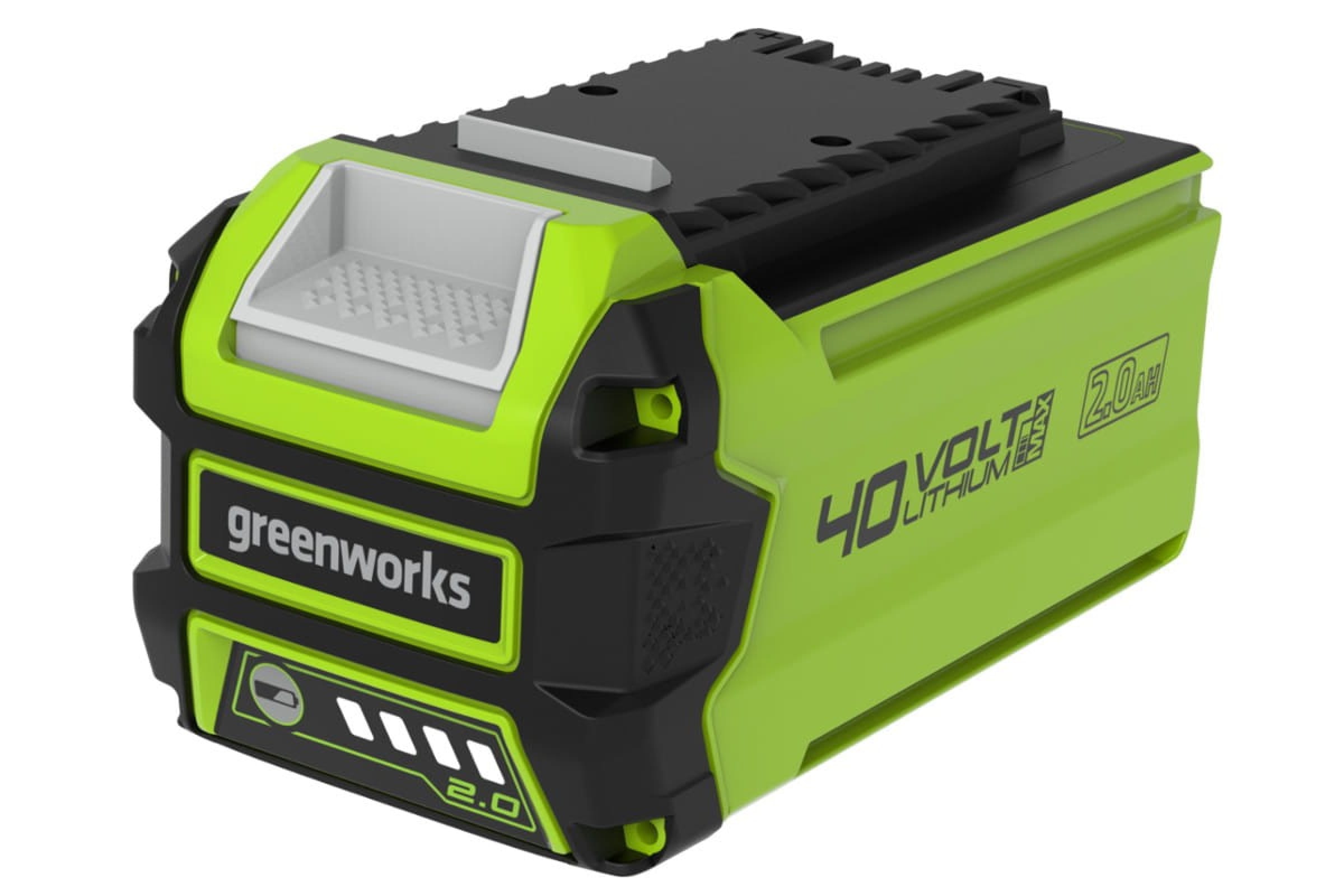 Аккумулятор GreenWorks G40B2, 40V, 2 Ач (1500 циклов заряда, заряд 60 минут)