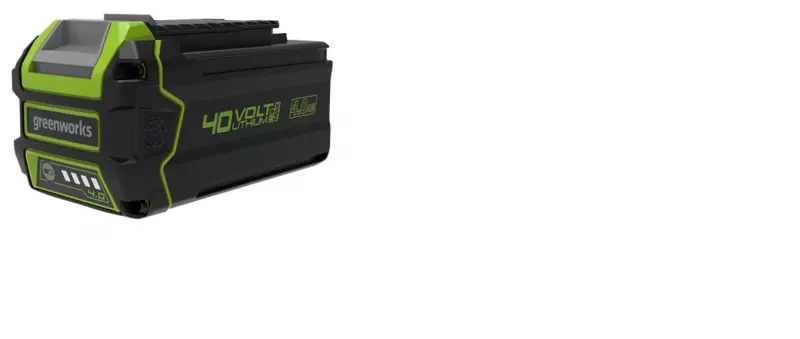 Аккумулятор GreenWorks G40B4, 40V, 4 Ач (2000 циклов заряда, заряд 60 минут)