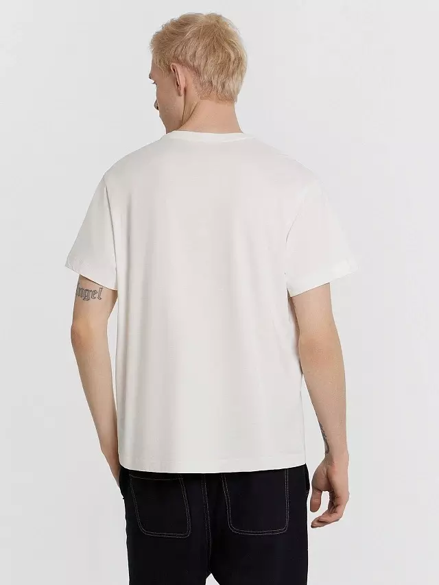 Футболка мужская Mark Formelle 111935 белый, р-р 116-182/188 (58 / 4XL)