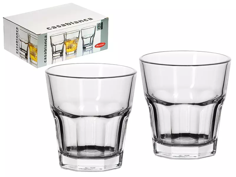 Стаканы 208 мл 6 шт CASABLANCA (1065729), набор