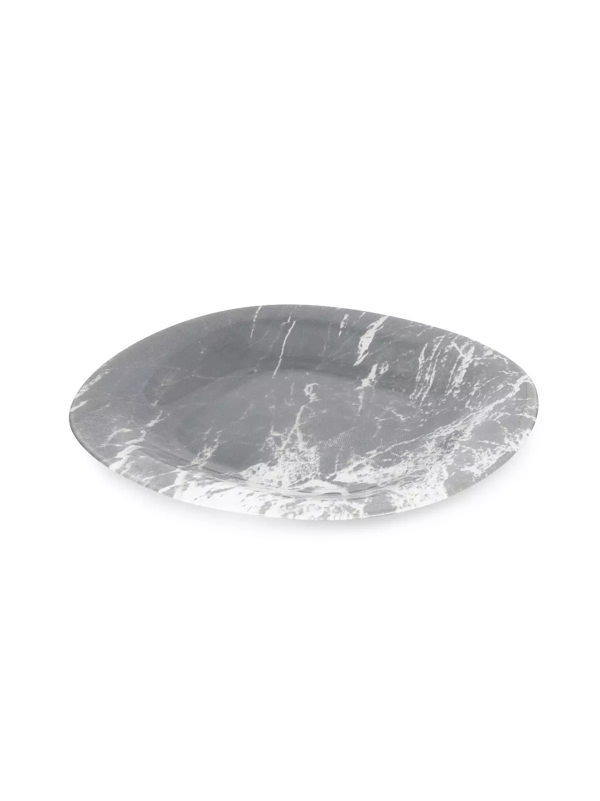 Тарелка обеденная 27 см Marble Grey Luminarc Q7491