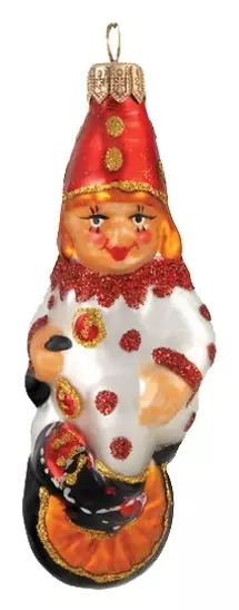 Формовая игрушка Клоун на колесе, Арт.А326