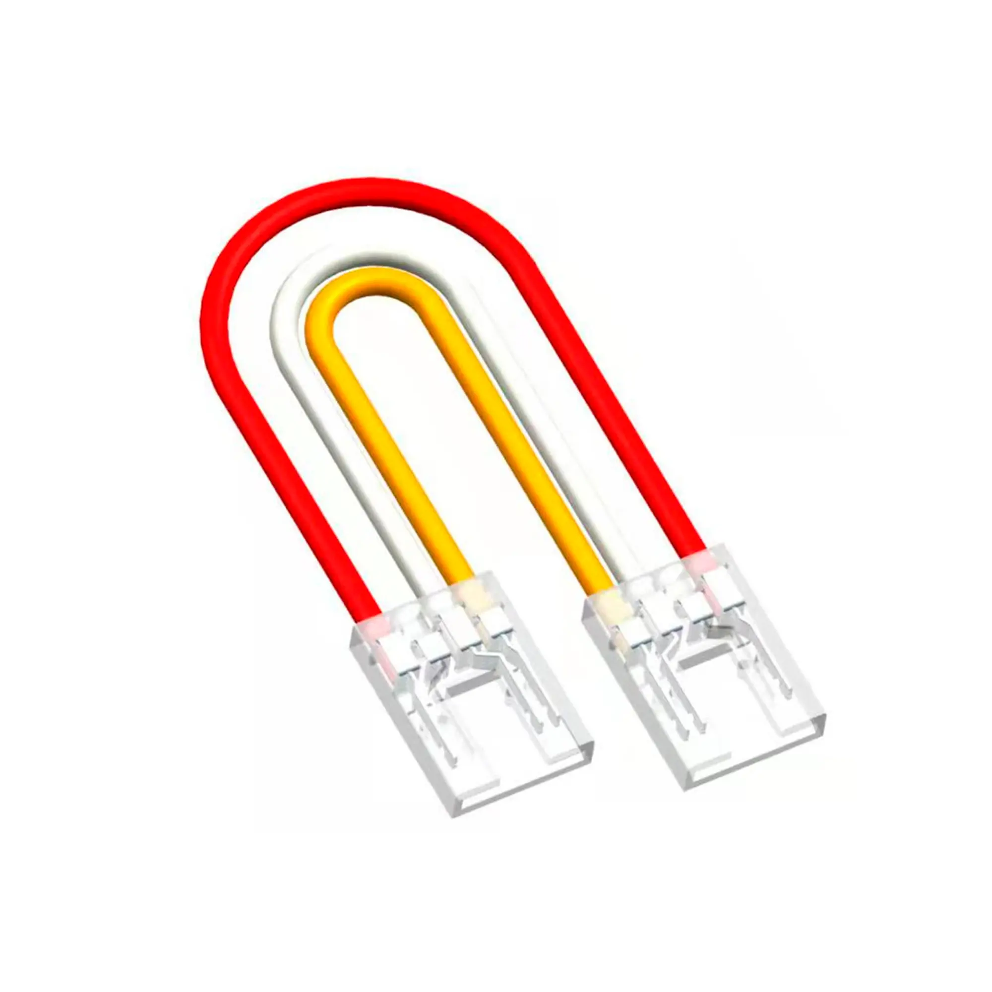 Комплект коннекторов Apeyron 09-99 (2 клипсы с проводами) для светодиодной ленты 12/24В COB ССТ IP20