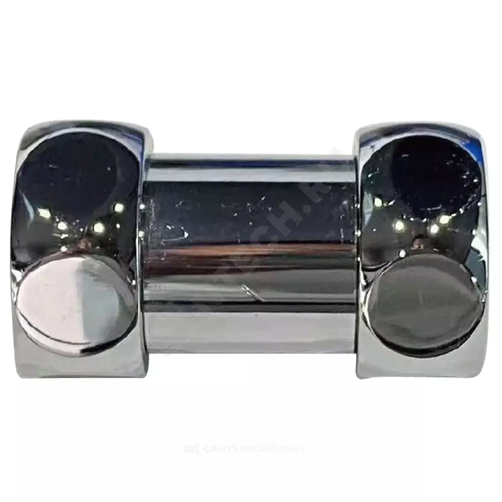 Соединитель для полотенцесушителя прямой 1&quot;x1&quot; нак/гайка хром FX120 SantechSystems