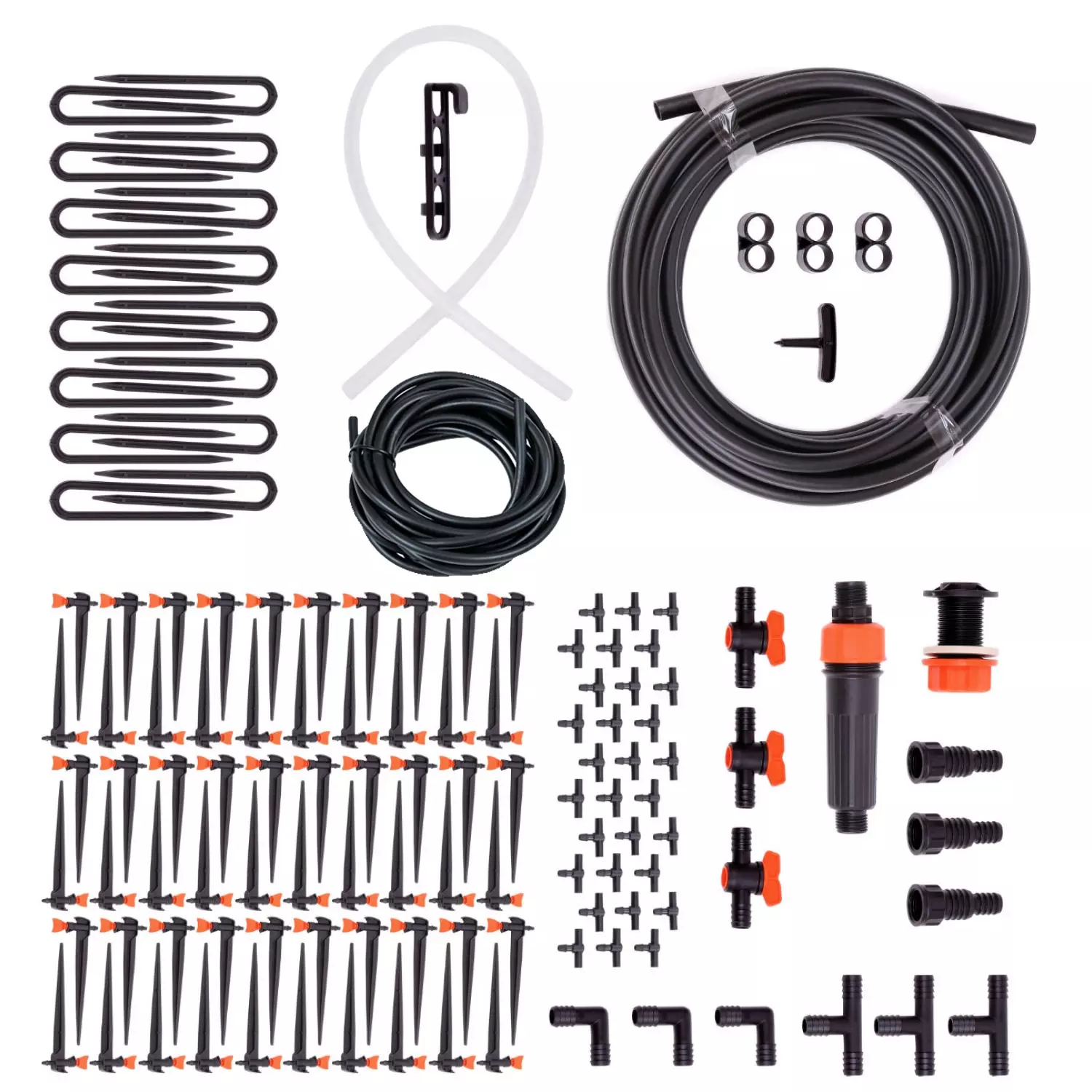 Система капельного полива от емкости с рег. капельницами "Жук" 30 растений 5950-00
