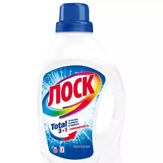 Гель для стирки ЛОСК Горное озеро, 1,3 л