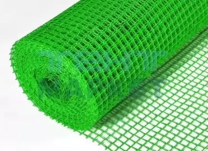 Сетка пластиковая садовая в рулоне, 0,5*10 м, яч. 17*17 мм, квадрат, зелёная Премиум